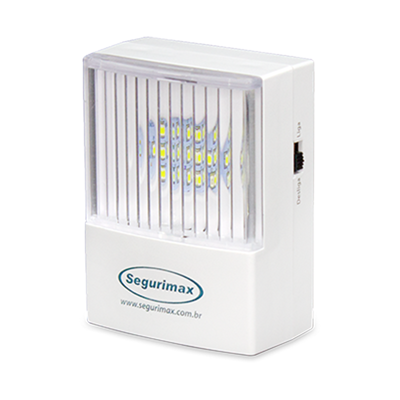 LAMPARA DE EMERGENCIA LED COMPACTA 50 LÚMENES CON ENCHUFE RETRÁCTIL CODIGO 24699