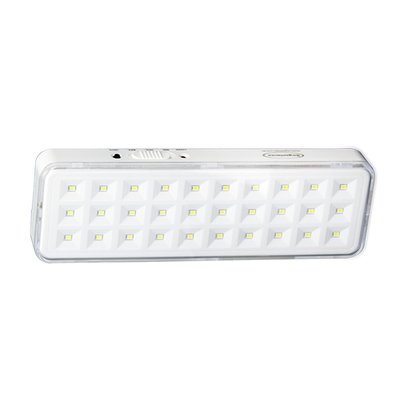 LAMPARA DE EMERGENCIA TIPO REGLETA 30 LEDS SMD  IP 20 DOBLE POTENCIA CODIGO 23596