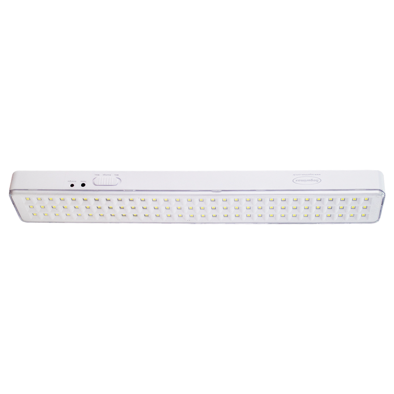 LAMPARA DE EMERGENCIA TIPO REGLETA 90 LEDS SMD  IP 20 DOBLE POTENCIA CODIGO 28049