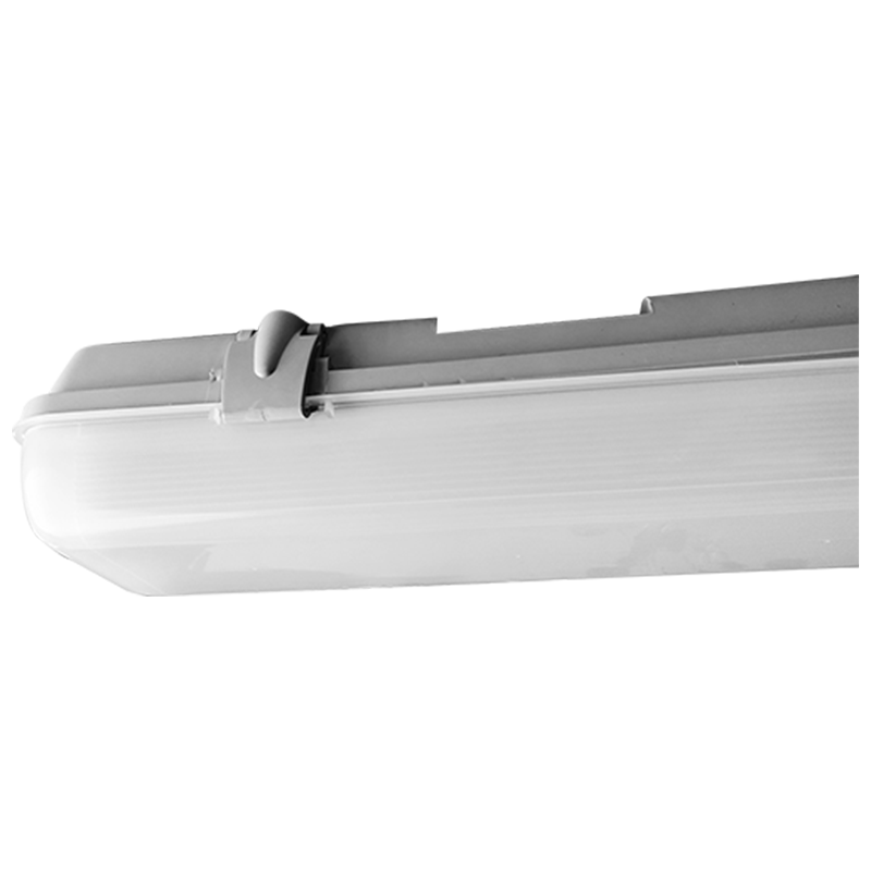 GABINETE APV A PRUEBA DE VAPOR 2 X 18 T8 LED CON MICA FROSTED CON TUBO LED 18W 100-277V