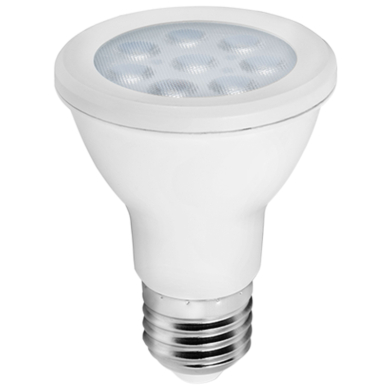 REFLECTOR LED PAR 20 7W 3 000K 100V- 277V E26 LINEA BASIC
