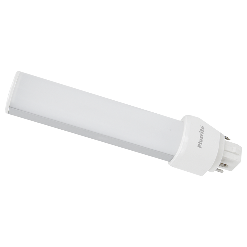 LAMPARA PL LEDS 9W 5000K 2 PIN G24d 900 LUMENES HORIZONTAL