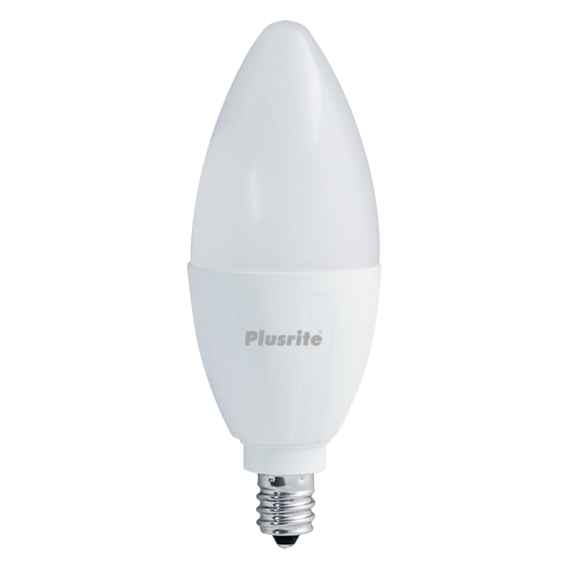 LAMPARA LED VELA 4W 3000K 100-277V E12 LINEA BASIC
